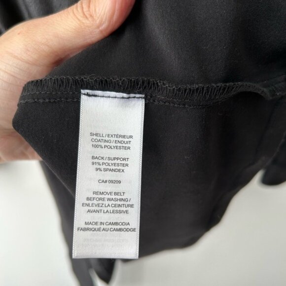 Cleo Vegan Leather Button Front Tunic - Picture 8 of 12